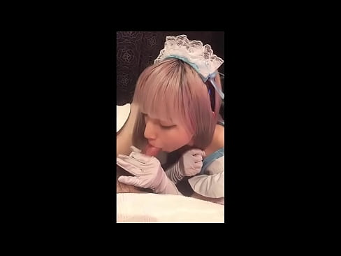 ❤️ Japoński Idol [mayuka], kostium francuskiej pokojówki, część 1, obciąganie i walenie konia z balsamem Sluts at pl.pornxlxx.ru ️❤